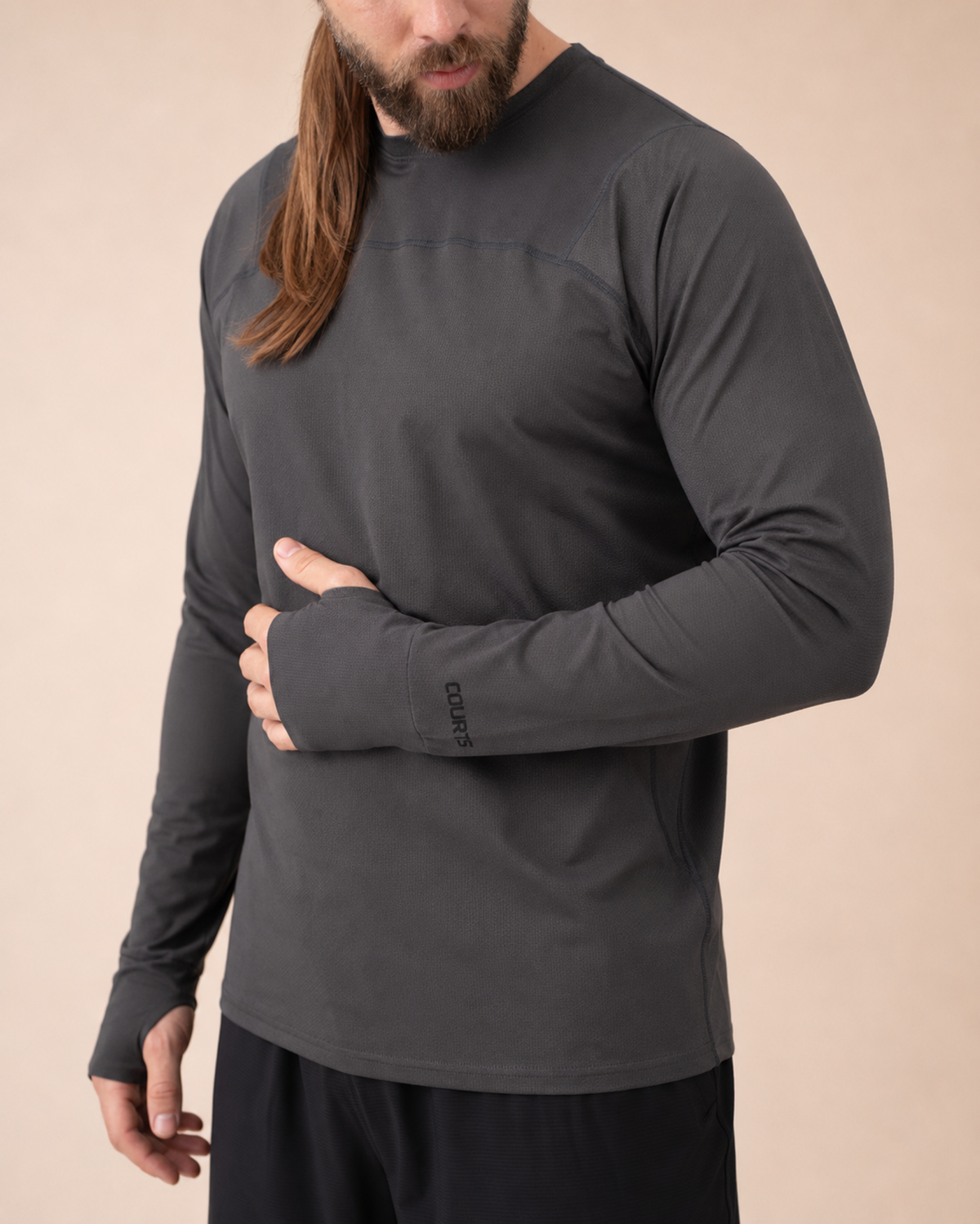 COURTS Men's Motion Long Sleeve T-shirt