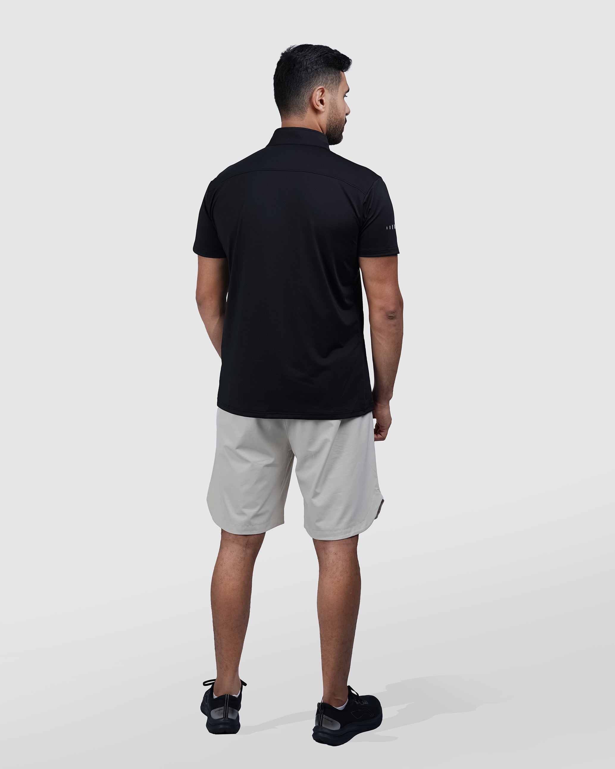 COURTS Men’s Half-Zip Polo T-Shirt