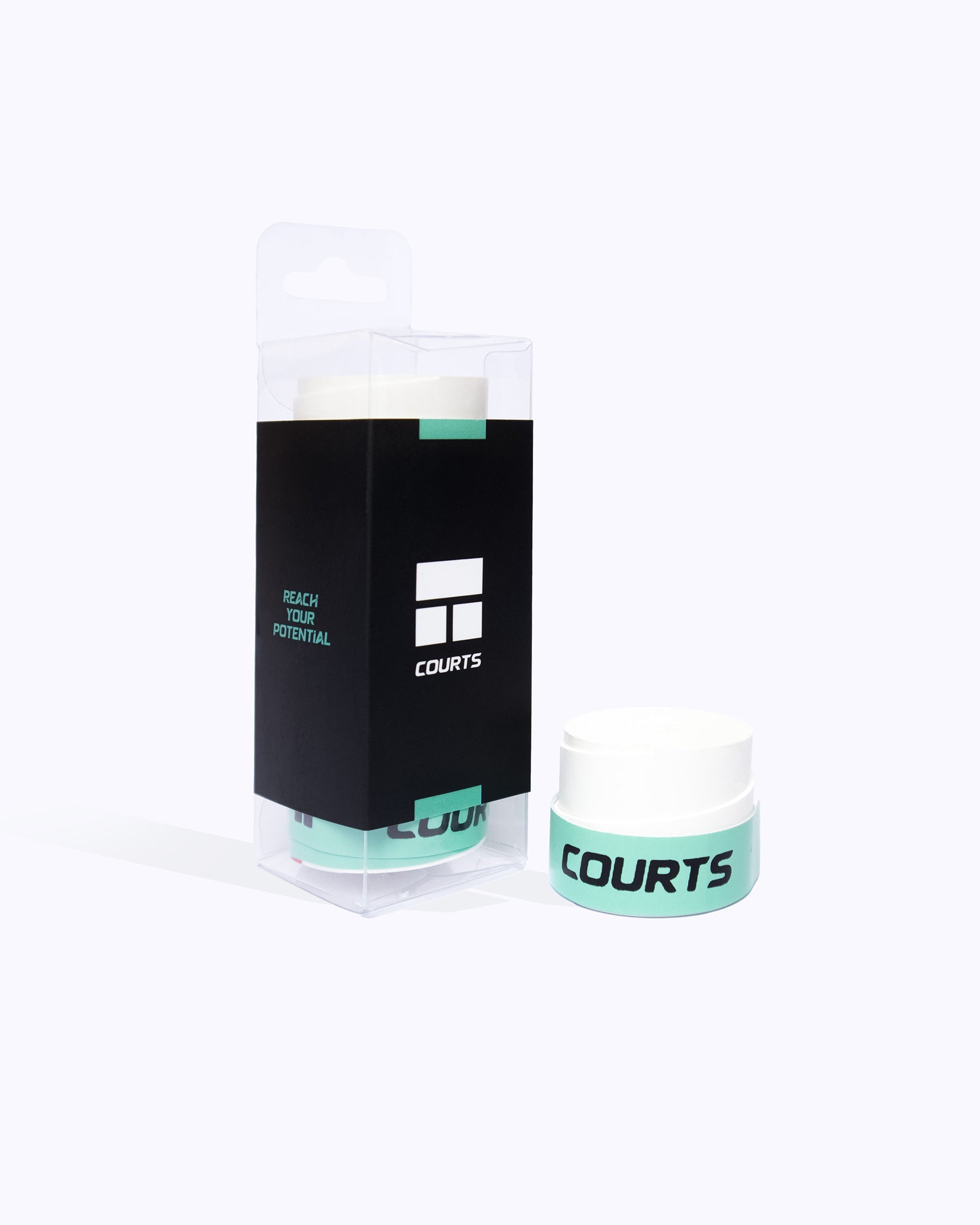 COURTS-Pro White Overgrip – Set of 3 Pieces