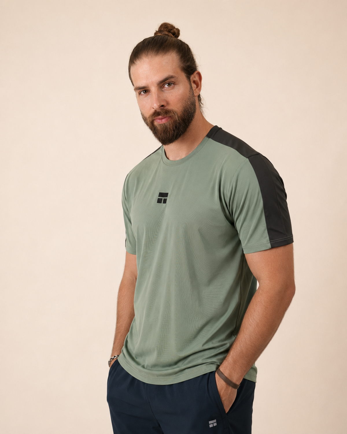 COURTS Men's 2-Tone Performance T-shirt