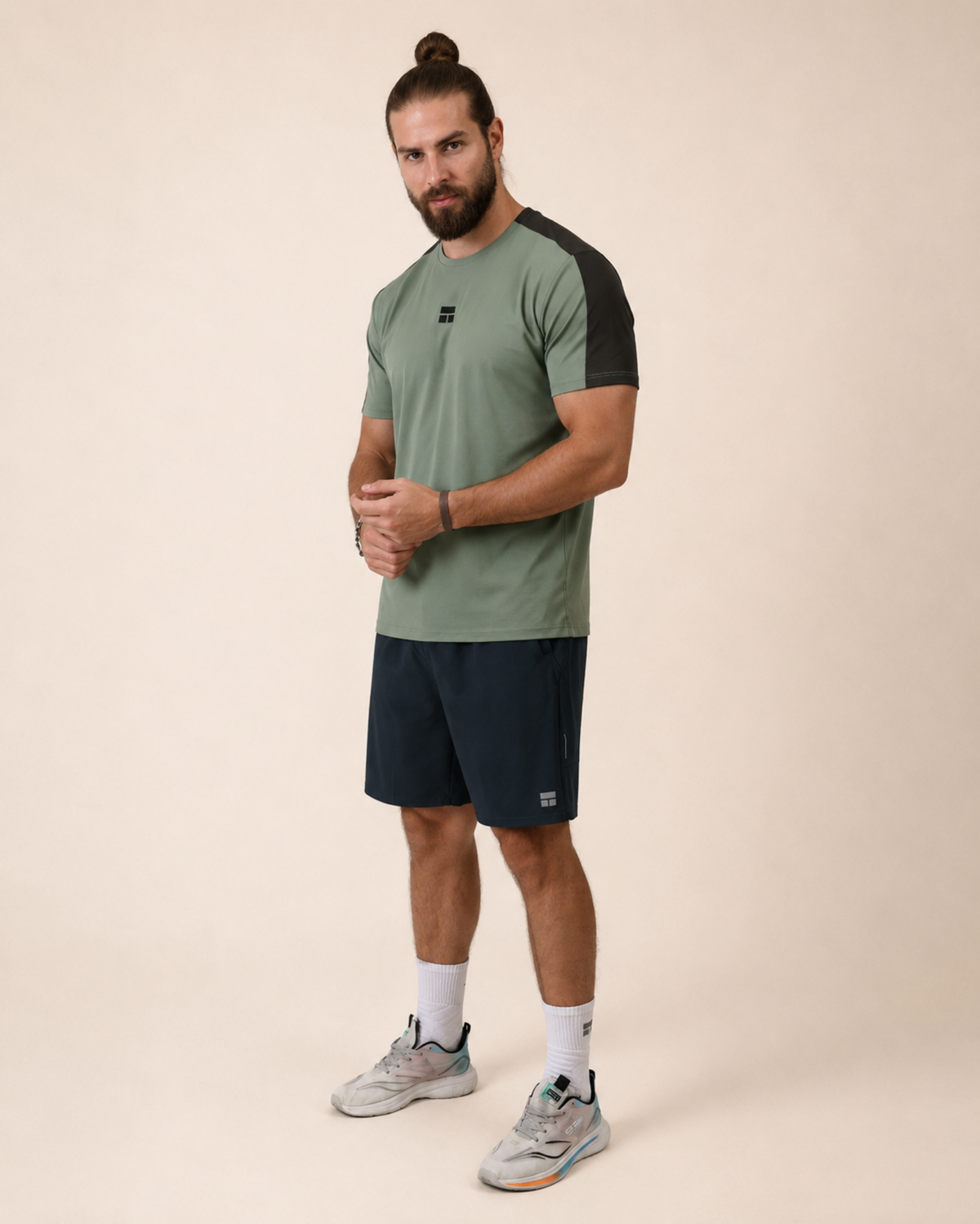 COURTS Men's 2-Tone Performance T-shirt