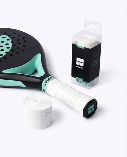 COURTS-Pro White Overgrip – Set of 3 Pieces