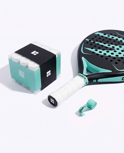 COURTS-Pro White Overgrip – Box Of 27 pieces